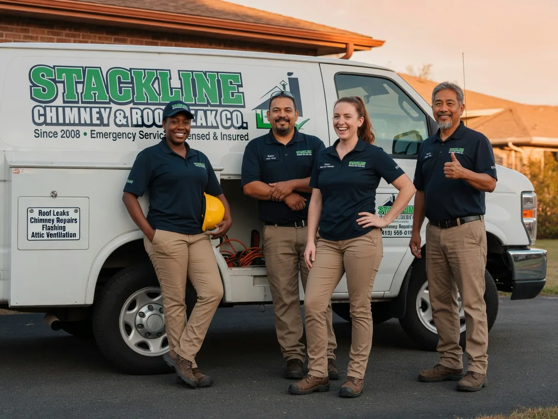 Chimney flashing repair company in Monkton, MD